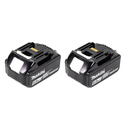 Makita DHR 264 2x 18 V / 36 V Akku-Bohrhammer SDS-PLUS im Makpac + 2x BL 1860 6,0 Ah Akku - ohne Ladegerät - Toolbrothers