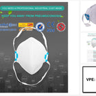 VIC Feinstaubmaske VIC822 ( 1 Stück ) 3-Schicht FFP2 gefaltet - Toolbrothers