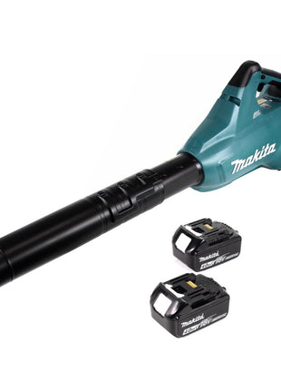 Makita DUB 362 M 2x18 Volt Akku Laubbläser Akku-Gebläse + 2x 4 Ah Akku - ohne Ladegerät - Toolbrothers