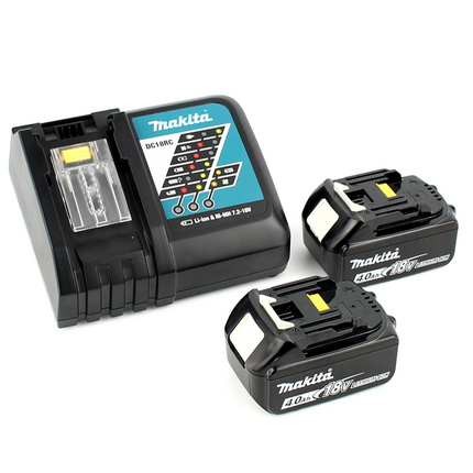 Makita DUR 184 LRM2 Akku Rasentrimmer 18V 300mm Brushless + 2x Akku 4,0Ah + Ladegerät - Toolbrothers