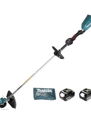 Makita DUR 364 LM2 Akku Rasentrimmer 36V ( 2x 18V ) 250/350mm Brushless + 2x Akku 4,0Ah - ohne Ladegerät - Toolbrothers