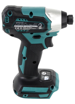 Makita DTD 155 SF1J-R clé à chocs sans fil 18 V 140 Nm sans balai + 1x batterie 3,0 Ah + chargeur + RHINO