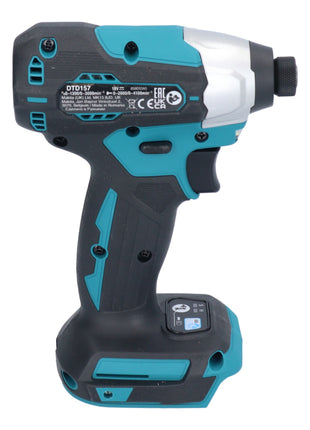 Makita DTD 157 SF1J-R clé à chocs sans fil 18 V 140 Nm 1/4" brushless + 1x batterie 3,0 Ah + chargeur + RHINO