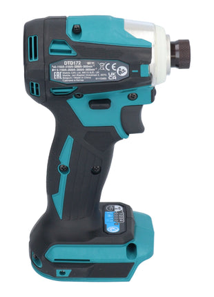 Makita DTD 172 SFJ-R Akku Schlagschrauber 18 V 180 Nm 1/4" Brushless + 2x Akku 3,0 Ah + Ladegerät + RHINO