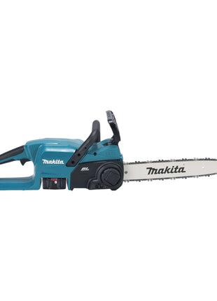 Motosierra a batería Makita DUC 357 RMX3 18 V 35 cm sin escobillas + 1x batería 4,0 Ah + cargador