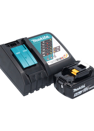 Tronçonneuse à batterie Makita DUC 357 RTX3 18 V 35 cm sans balai + 1x batterie 5,0 Ah + chargeur