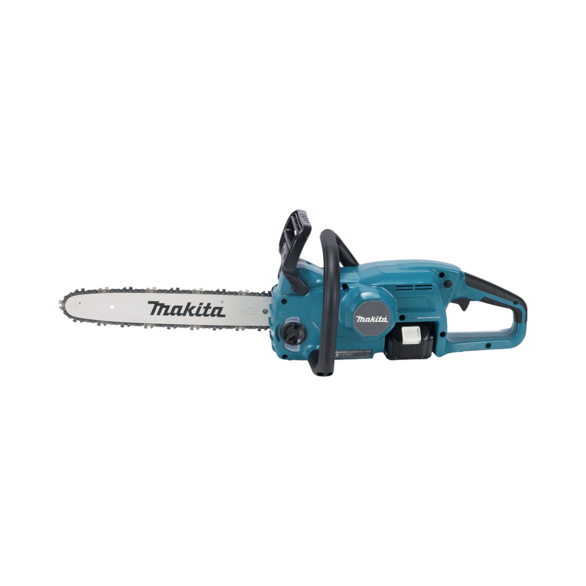 Makita DUC 357 RT2X3 Akku Kettensaege 18 V 35 cm Brushless 2x Akku 5 0 Ah Ladegeraet 1 - toolbrothers