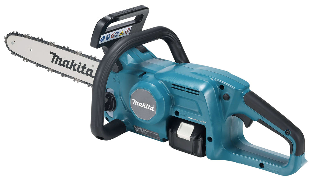 Makita DUC 357 RG2X3 Akku Kettensaege 18 V 35 cm Brushless 2x Akku 6 0 Ah Ladegeraet 2 - toolbrothers