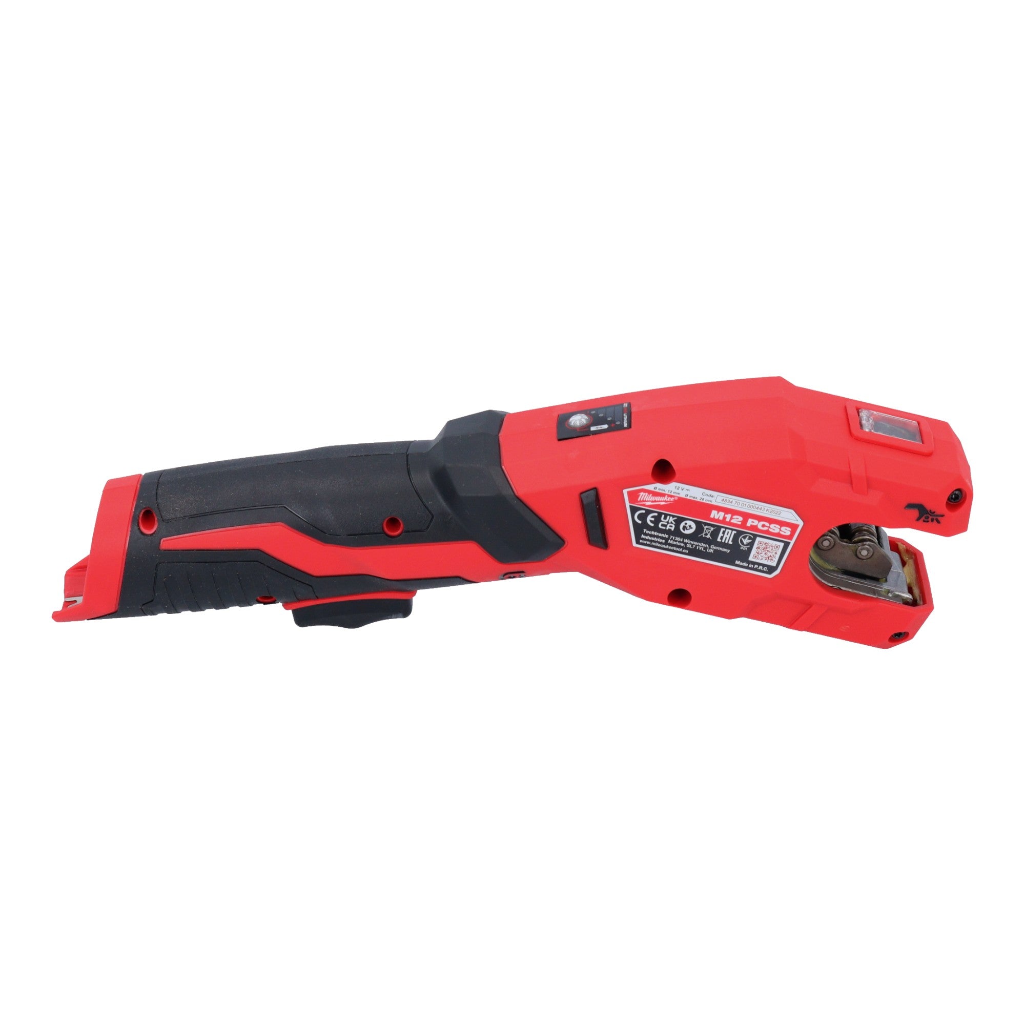 Milwaukee M12 PCSS 501C Akku Edelstahl Rohrabschneider 12 V 12 28 mm 1x Akku 5 0 Ah Koffer ohne Ladegeraet 4 - toolbrothers