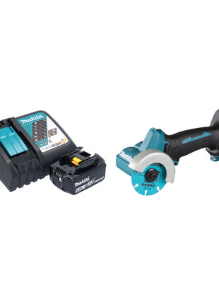 Makita DMC 300 RM1 Akku Winkelschleifer 18 V 76 mm Brushless + 1x Akku 4,0 Ah + Ladegerät