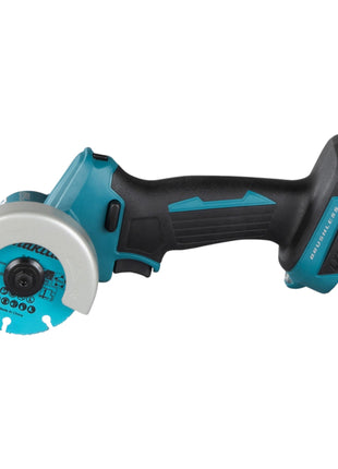 Makita DMC 300 RG1J Akumulatorowa szlifierka kątowa 18 V 76 mm bezszczotkowa + 1x akumulator 6,0 Ah + ładowarka + Makpac