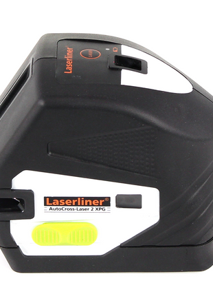 Laserliner AutoCross-Laser 2 XPG selbstnivellierend Klasse 2, 2 mm auf 10 m, Rot, im Transportkoffer + magnetische Wandhalterung ( 060.111A ) - Toolbrothers