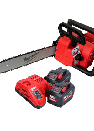 Milwaukee M18 FCHS-122 Akumulatorowa pilarka łańcuchowa 18 V 40 cm bezszczotkowa + 2x akumulator 12,0 Ah + ładowarka