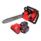 Tronçonneuse à batterie Milwaukee M18 FCHS-122 18 V 40 cm sans balais + 2x batteries 12,0 Ah + chargeur