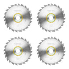 Festool HW 230x2,5x30 W24 Kreissägeblatt WOOD STANDARD 4 Stk. ( 4x 500647 ) 230 x 2,5 x 30 mm 24 Zähne für alle Holzwerkstoffe, Baustoffplatten, weiche Kunststoffe, grober Schnitt