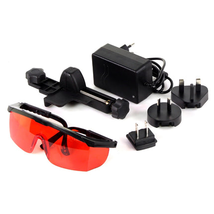 Laserliner Cubus 110 S mit SensoLite 110 vollautomatischer roter Rotationslaser im Transportkoffer mit Stativ-/ Wandhalterung und Neigunsfunktion ( 052.200A ) - Toolbrothers