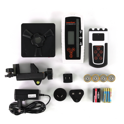 Laserliner Quadrum 410S roter Rotationslaser ( 053.00.07A ) - Toolbrothers