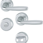 HOPPE Rosettengarnitur Maribor 1766 / 17KV/17KVS Aluminium F1 ( 3000203146 )