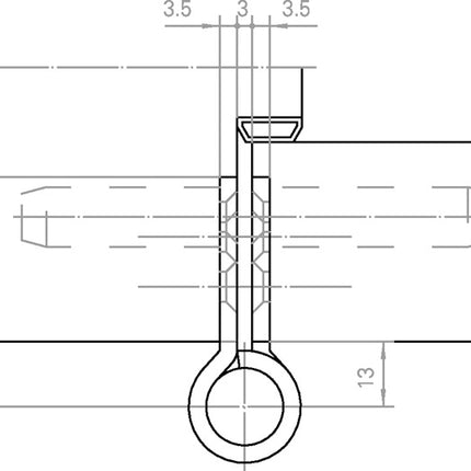 SIMONSWERK Objektband VARIANT VN 2929/160 Edelstahl matt gebürstet 160 kg ( 3000255497 )