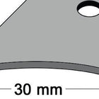 PG Teppichschiene Breite 30 mm Länge 1000 mm Aluminium silberfarbig eloxiert ( 3000259510 )