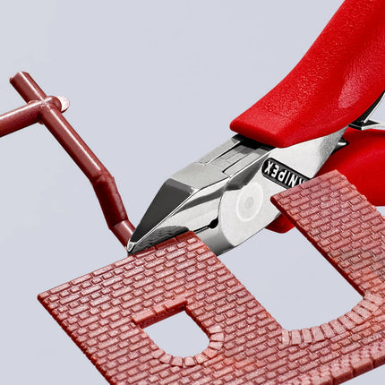 KNIPEX Elektronik-Seitenschneider Länge 115 mm Form 2 ( 4000810487 )