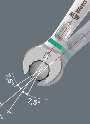 WERA llave combinada 6003 Joker SW 18 mm longitud 210 mm (4000822309)