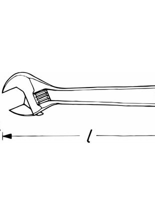 HAZET Rollgabelschlüssel 279-18 max. 60 mm ( 4000822502 )