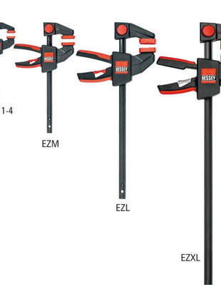 BESSEY Einhandzwinge EZ Spannweite 300 mm ( 4000831642 )