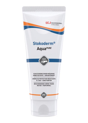 SC JOHNSON PROFESSIONAL Hautschutzcreme Stokoderm Aqua PURE 100 ml 4707020126  1 - toolbrothers