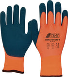 NITRAS Kälteschutzhandschuhe SOFT GRIP W Größe 9 orange/dunkelblau ( 8000235057 )