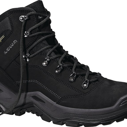 LOWA Sicherheitsstiefel Renegade Work GTX black Mid Größe 47 schwarz/schwarz ( 8000469136 )