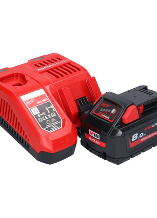 Milwaukee M18 FPM-801X Akku Rührgerät 18 V 20 l Brushless + 1x Akku 8,0 Ah + Ladegerät + HD Box