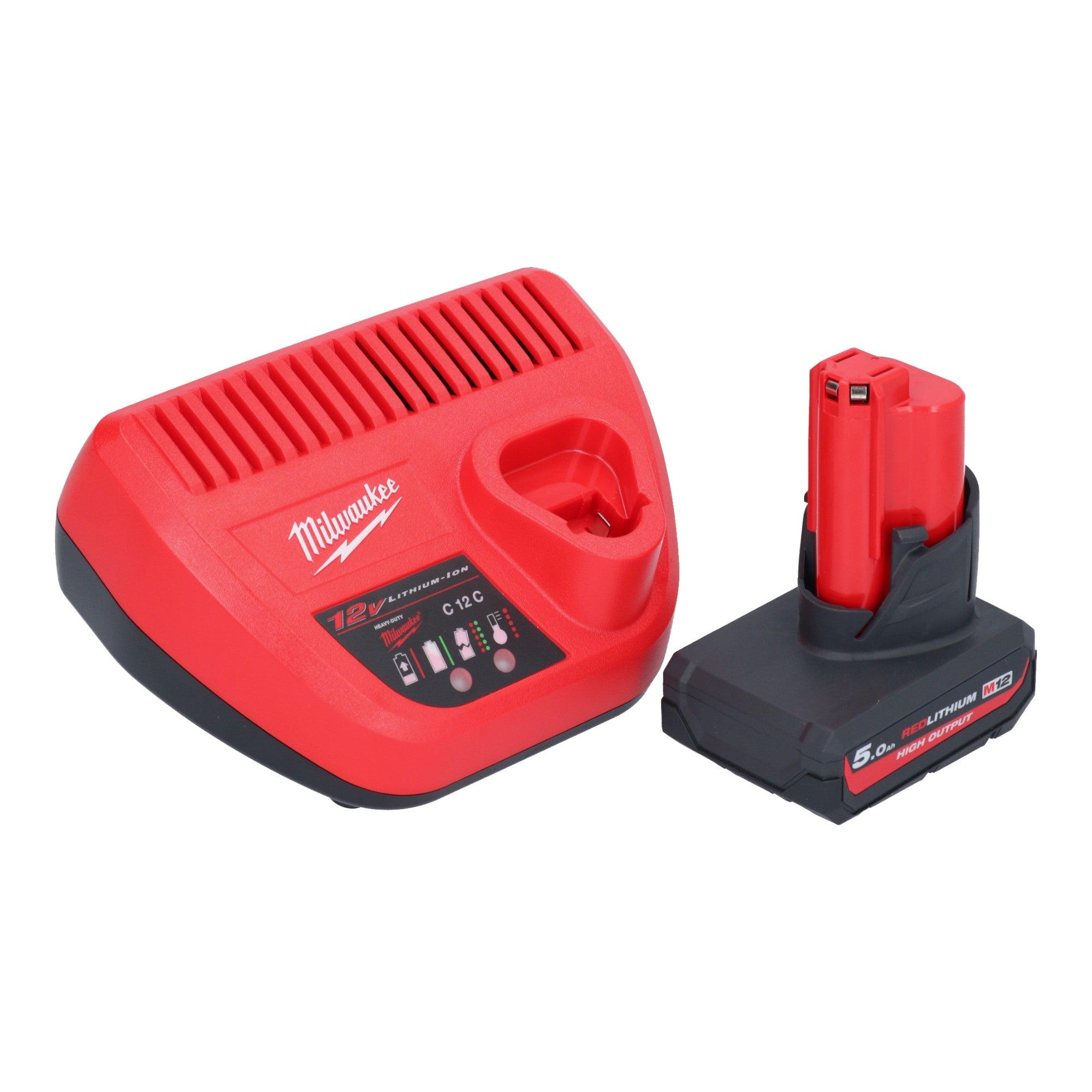 Milwaukee M12 FDGS 501 Akku Geradschleifer 12 V 6 8 mm Brushless 1x Akku 5 0 Ah Ladegeraet 4 - toolbrothers