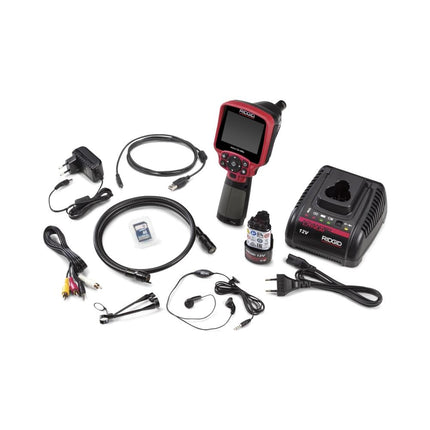 RIDGID Akku-Inspektionskamera micro CA-350x 3,5 ″ 320 x 240 ( 8000600271 )