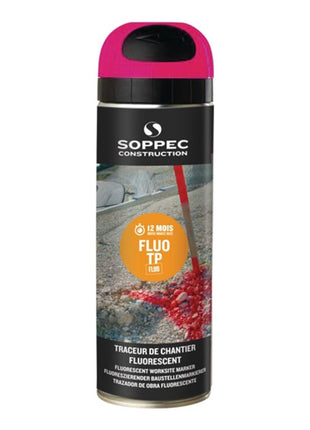 SOPPEC Baustellenmarkierspray FLUO TP neonpink 4000354136  1 - toolbrothers