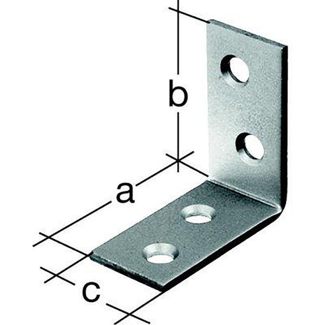 GAH Stuhlwinkel Länge 40 x 40 mm Breite 15 mm Stärke 1,75 mm ( 3000200537 )