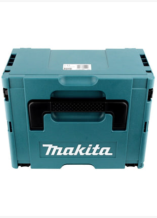 Makita DHR 202 RTJ 18 V Akku Kombihammer SDS-Plus im Makpac + 2x 5,0 Ah Akku + Ladegerät + 5 tlg. Hartmetall Bohrer Set für Mauerwerk und Beton - Toolbrothers