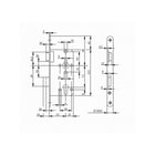 BKS Zimmertür-Einsteckschloss 0415 PZW 20/ 55/72/8 mm DIN links ( 3000251114 )