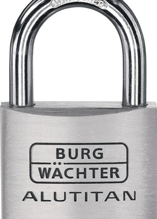 BURG-WÄCHTER Cadenas cylindrique 770/50 largeur du corps de verrou 50 mm ( 3000253344 )