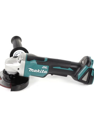 Makita DGA 458 M1 Akku Winkelschleifer 18 V 115mm Brushless + 1x Akku 4,0Ah - ohne Ladegerät - Toolbrothers