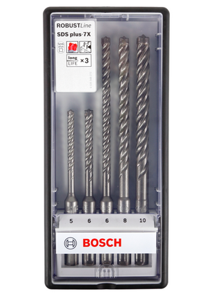 Bosch Bohrer Set SDS-Plus-7X 5 tlg. Betonbohrer ( 2608576199 ) - Toolbrothers