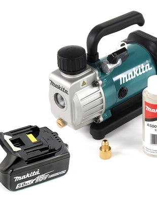 Makita DVP 180 T1 18V Akku Vakuumpumpe + 1x BL 1850 B 5,0 Ah Akku - Toolbrothers