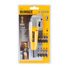 DeWalt DT 71517 T 90 Grad Winkelvorsatz mit 9 Impact Bits - Toolbrothers