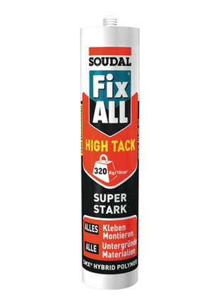 SOUDAL Polymère hybride 1K Fix All HT blanc (4000353842)