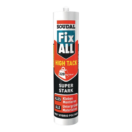 SOUDAL Polymère hybride 1K Fix All HT blanc (4000353842)