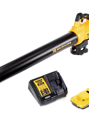 DeWalt DCM 562 D1 18V Li-Ion Akku Gebläse Laubbläser + 1x DCB 183 18V 2,0 Ah Akku + Ladegerät - Toolbrothers