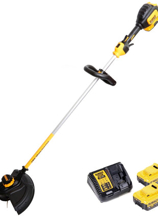 Dewalt DCM 561 P2 Akku Rasentrimmer 18V Brushless + 2x Akku 5,0Ah + Ladegerät - Toolbrothers