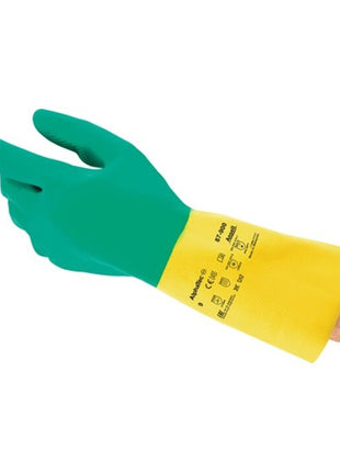 ANSELL Chemikalienhandschuhe AlphaTec® 87-900 Größe 10 grün/gelb ( 4000371483 )