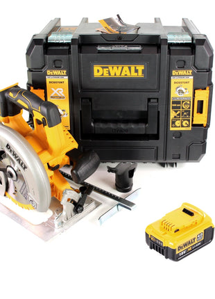 Dewalt DCS 570 NT Akku Hand Kreissäge 18V 184 mm Brushless + 1x Akku 4,0Ah + TSTAK - ohne Ladegerät - Toolbrothers