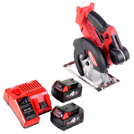 Milwaukee M18 FMCS 402C 18V 150 mm Akku Metallkreissäge + 2x Akku 4,0Ah + Ladegerät - Toolbrothers